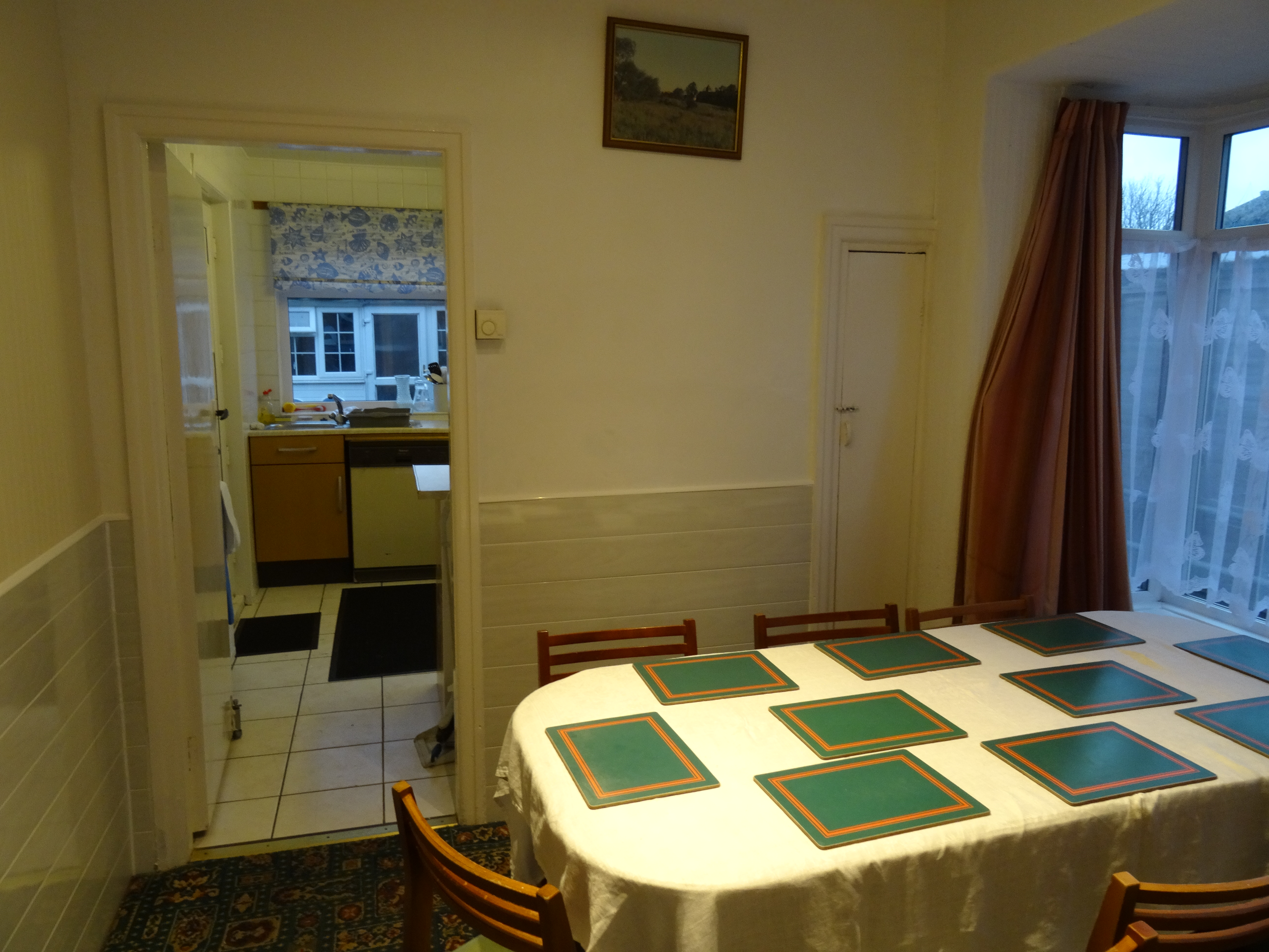 Kitchen and dining area set up for self‑catering stays